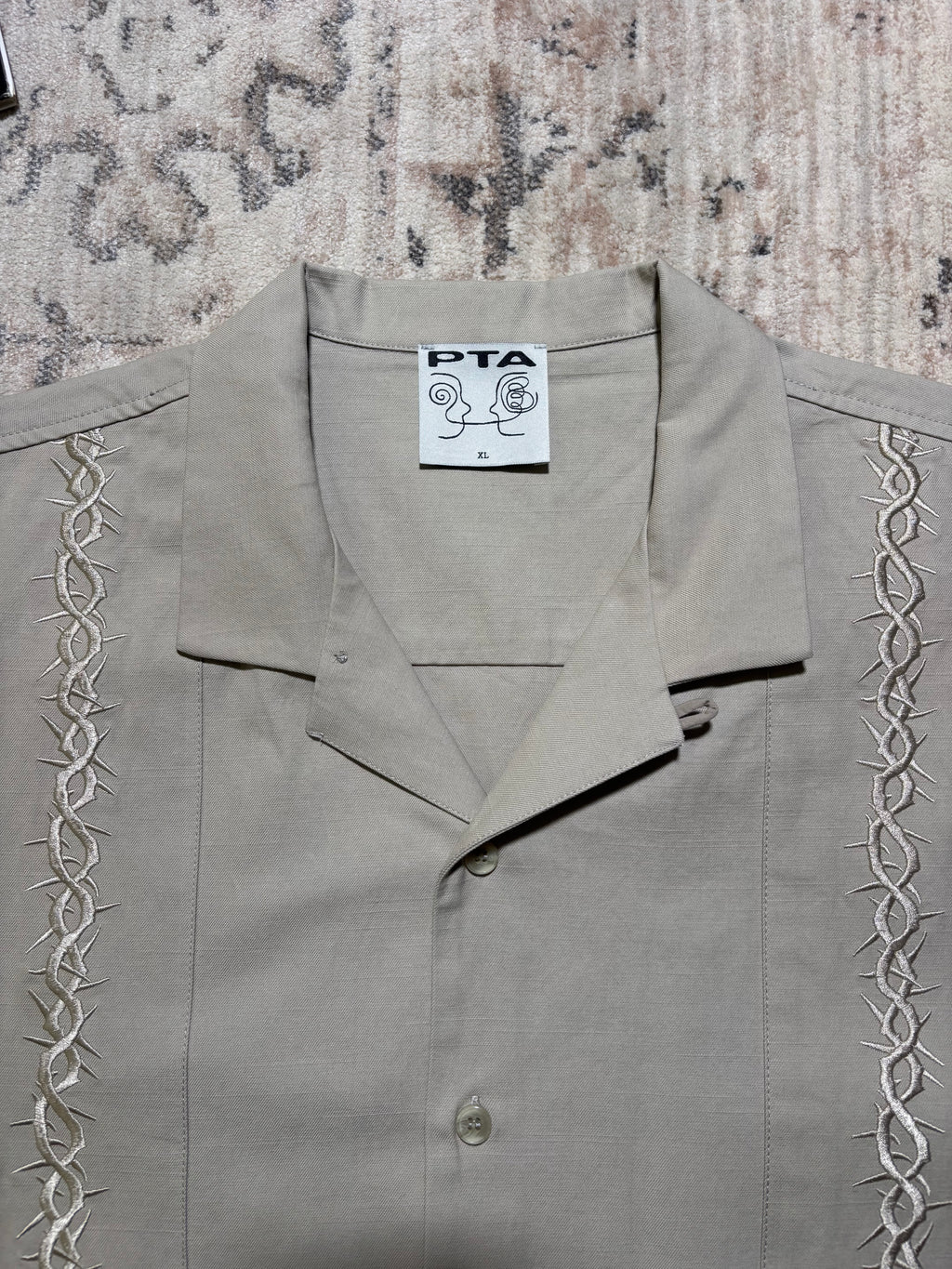 'MELBOURNE' DINNER SHIRT - BEIGE